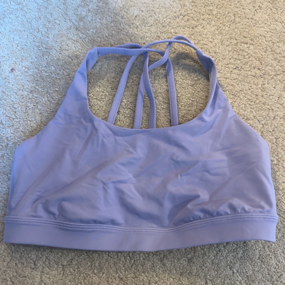 Lululemon Athletica Light Purple Sports Bra